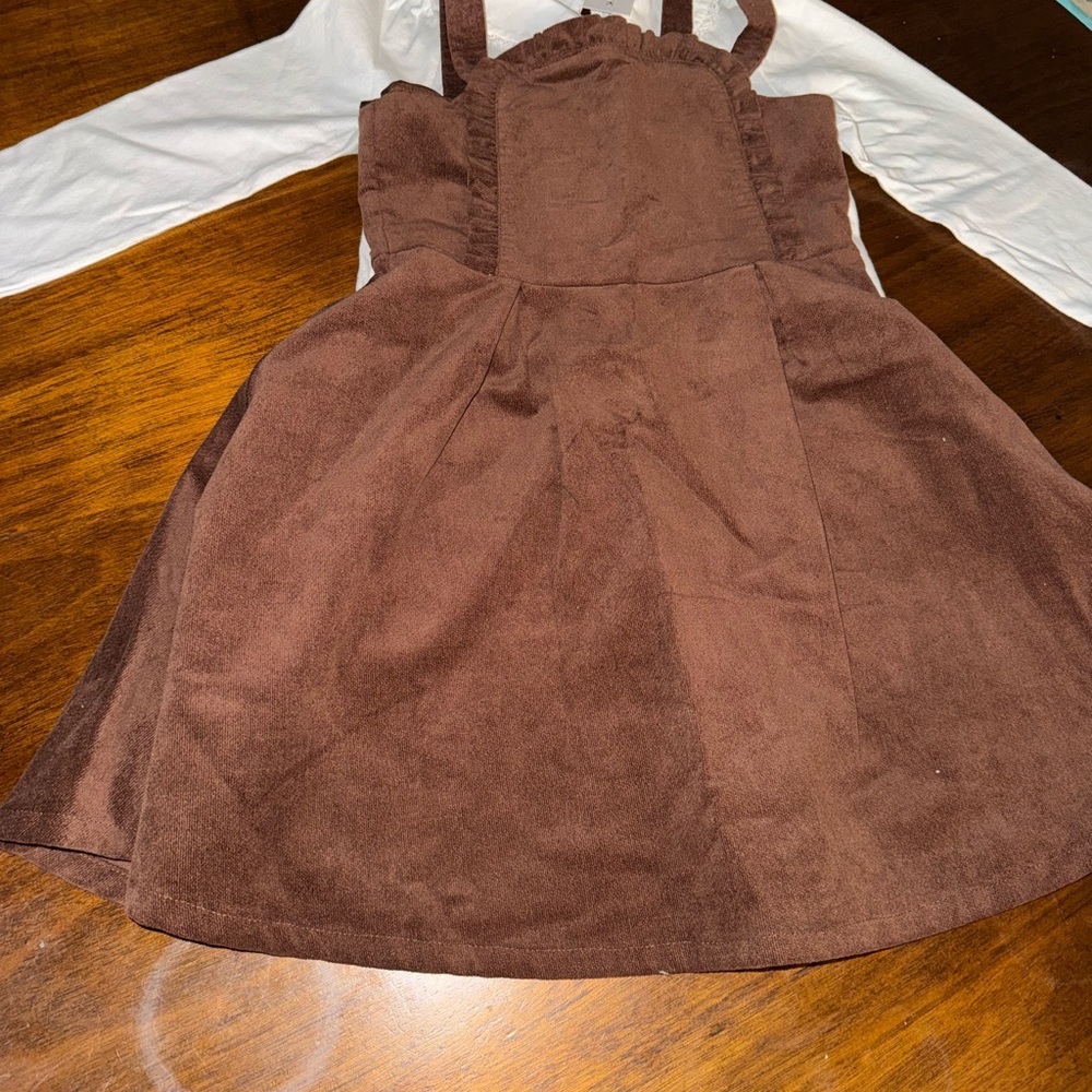 Janie and Jack Chocolate Brown Dress